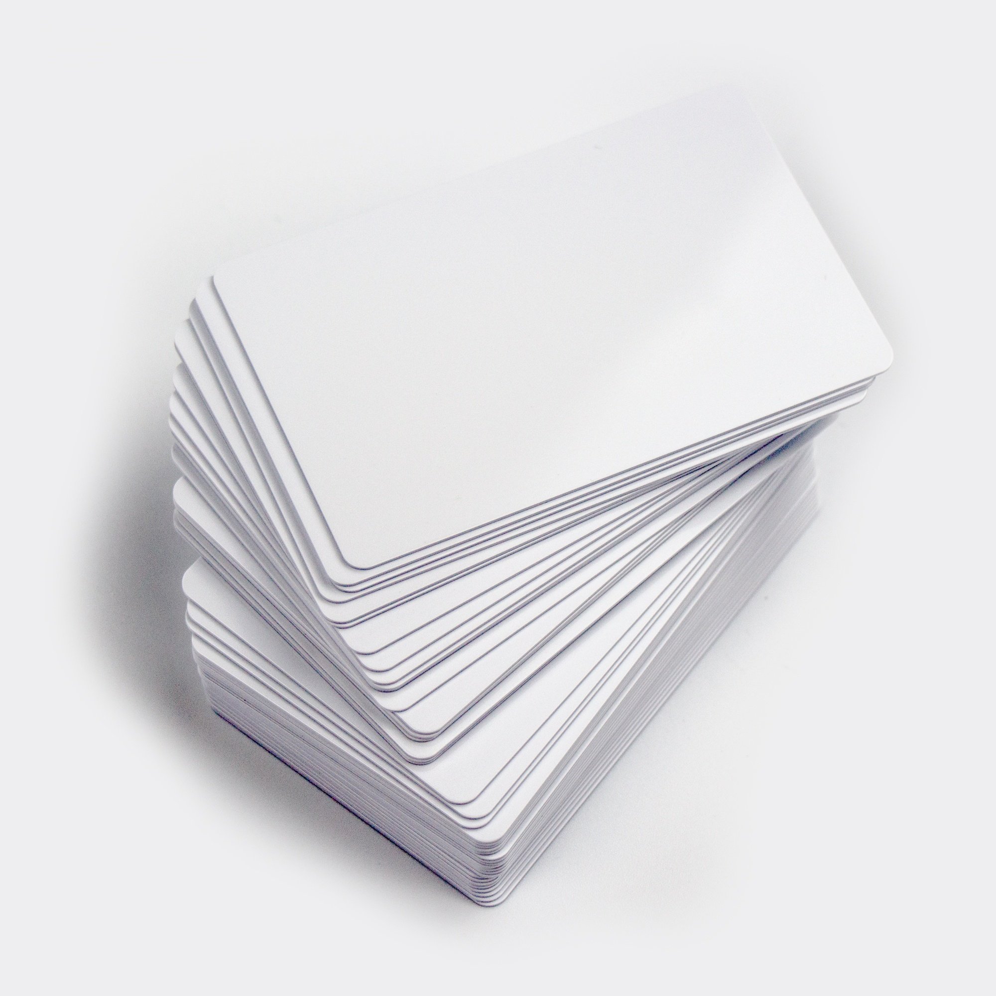13.56Mhz CR80 85.5*54mm Blank White NFC PVC Cards Plastic Self-printing Inkjet Printable RFID Card