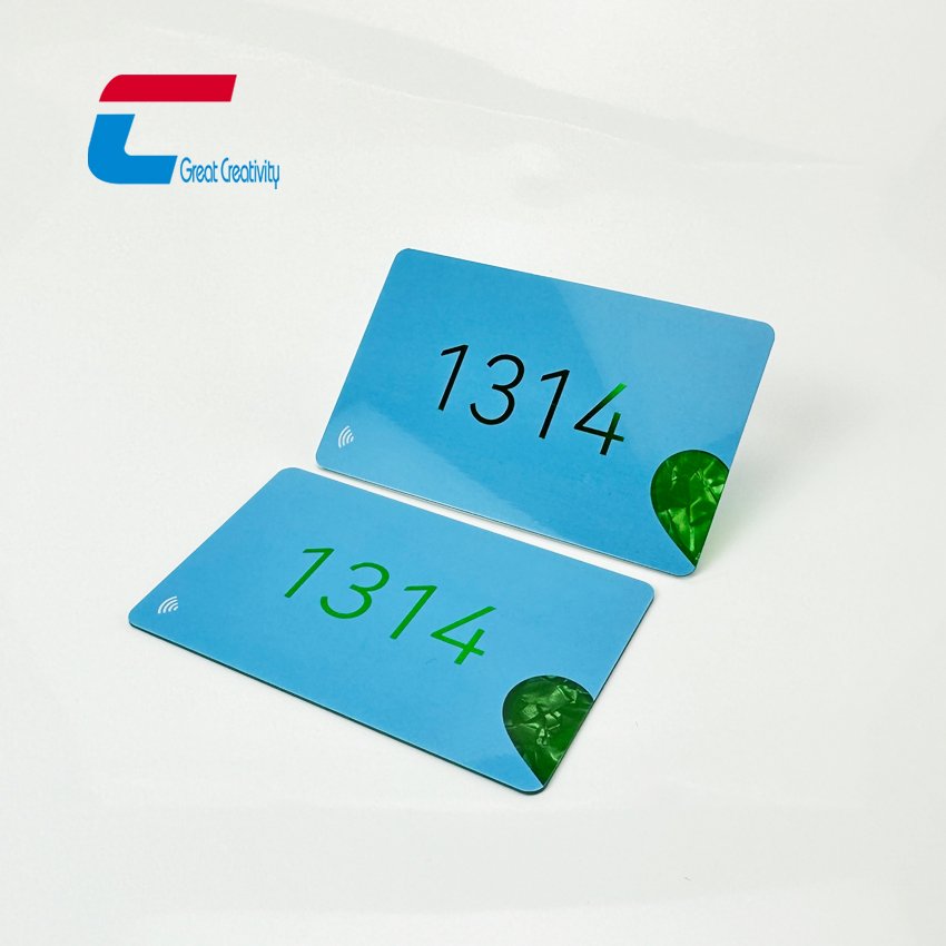 New Arrival Custom Design 13.56Mhz NFC Business Cards PVC Conch Card for gift