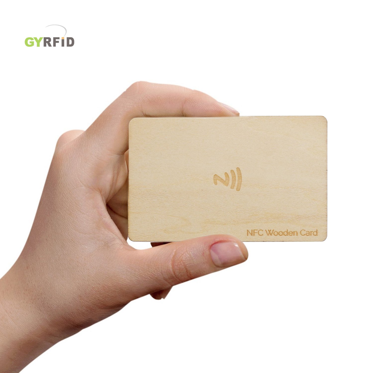 High Quality Custom Wood Rfid Card Nfc Wood Card Bamboo Key Card For Access Control