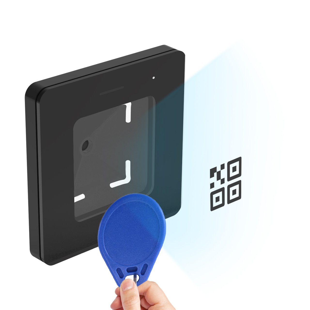 COOLCODE M350 Portable Access Control System QR Code Scanner NFC Reader Supports TTL Wieand RS232 Interfaces