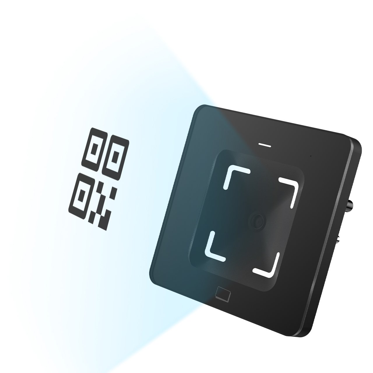 COOLCODE M350 Portable Access Control System QR Code Scanner NFC Reader Supports TTL Wieand RS232 Interfaces