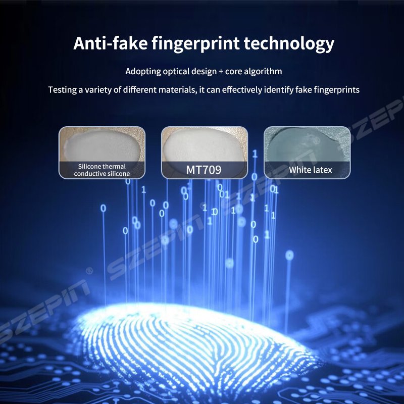 ZK Live10R Biometric Fingerprint Standalone Access Control and Time Attendance System Device Waterproof 2 Years 1500