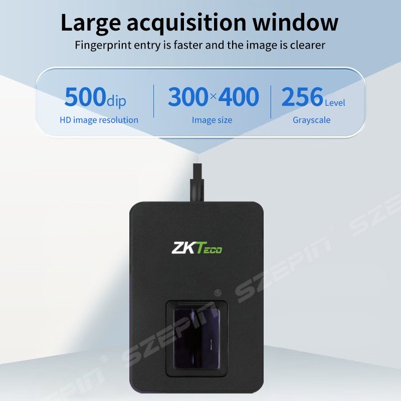 ZK Live10R Biometric Fingerprint Standalone Access Control and Time Attendance System Device Waterproof 2 Years 1500