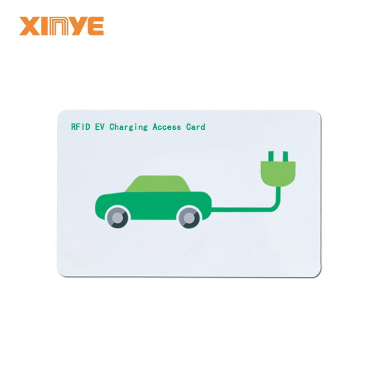 RFID charging card PVC smart cards RFID M1 S50 1K rfid pvc printed smart key card for charging electric vehicle