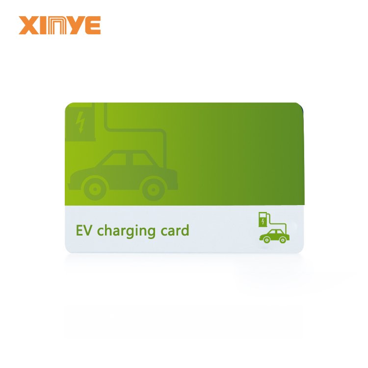 RFID charging card PVC smart cards RFID M1 S50 1K rfid pvc printed smart key card for charging electric vehicle