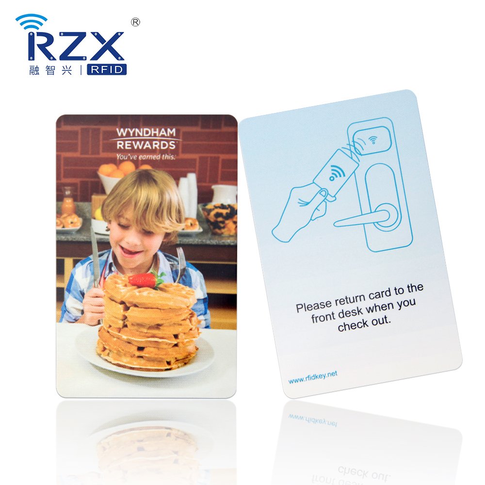 Plastic Printing 13.56MHz PVC Custom rfid Cards Chip Card M1 Hotel key Door lock card