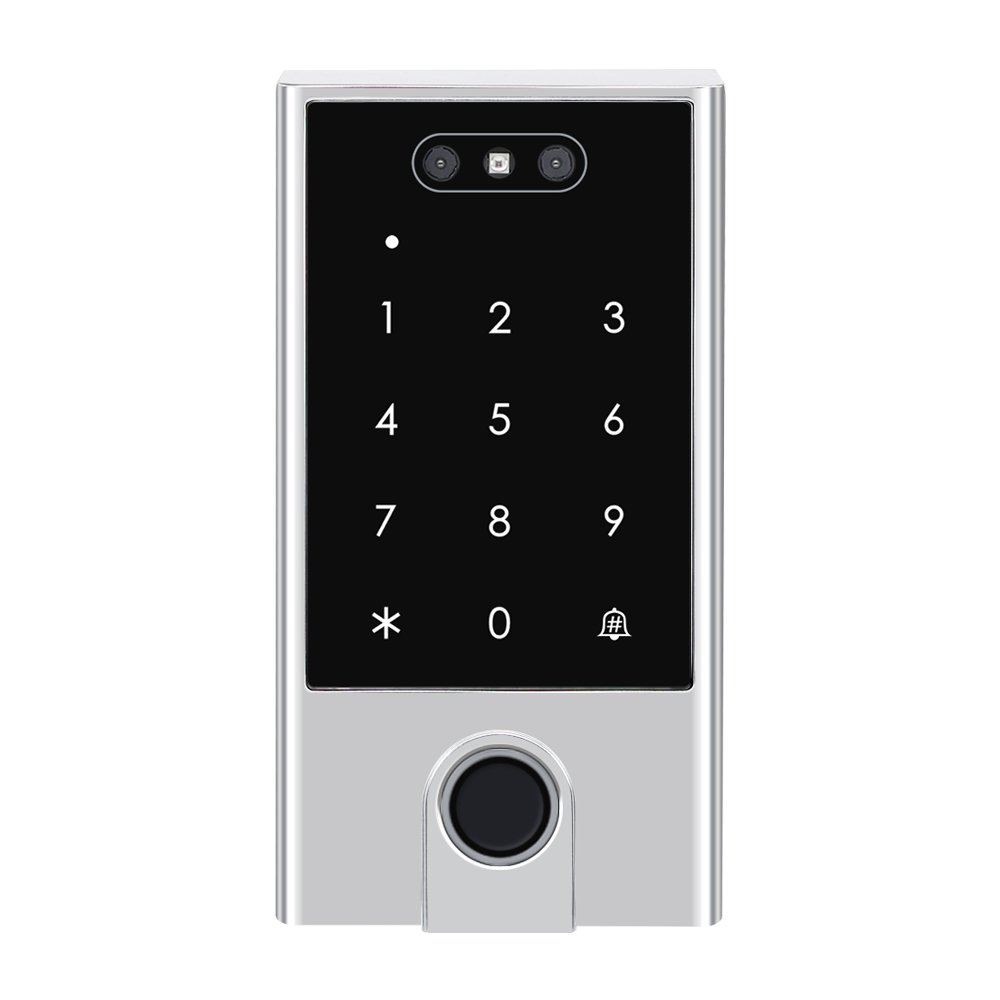 Waterproof TTlock Face Recognition Card RFID Reader Fingerprint Door Lock Access Control Keypads