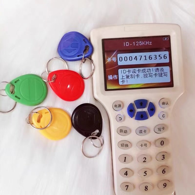 Rfid-KeyFob metal key fob Access Fobs Door Programmable ABS Rfid KeyFob Tag 125KHz Rewritable RFID Keyfob