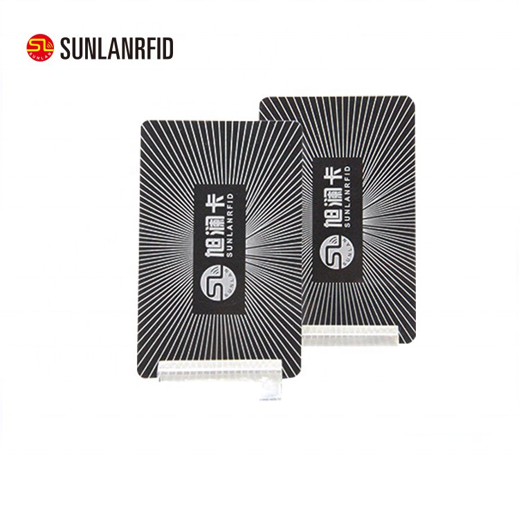 SUNLAN PVC RFID 13.56MHz NFC ISO 15693 1024Bit 1K ICODE SLIX / I CODE SLI Chip Hotel Access Control Key Card