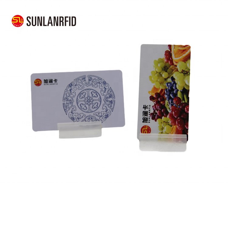SUNLAN PVC RFID 13.56MHz NFC ISO 15693 1024Bit 1K ICODE SLIX / I CODE SLI Chip Hotel Access Control Key Card