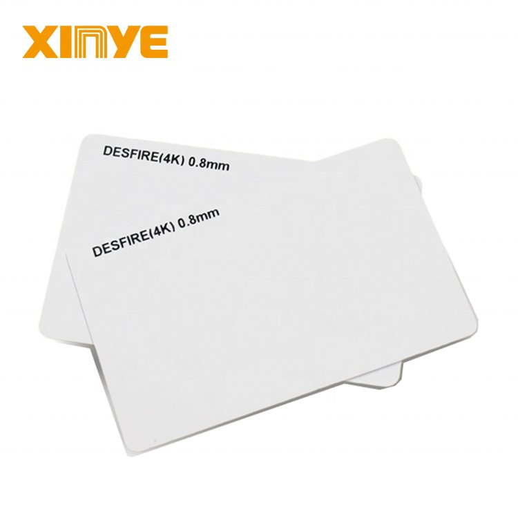 HF 13.56mhz PVC Blank White RFID Smart ID / IC Cards Factory Price LF 125khz Access Control Customized Logo 125khz /13.56mhz