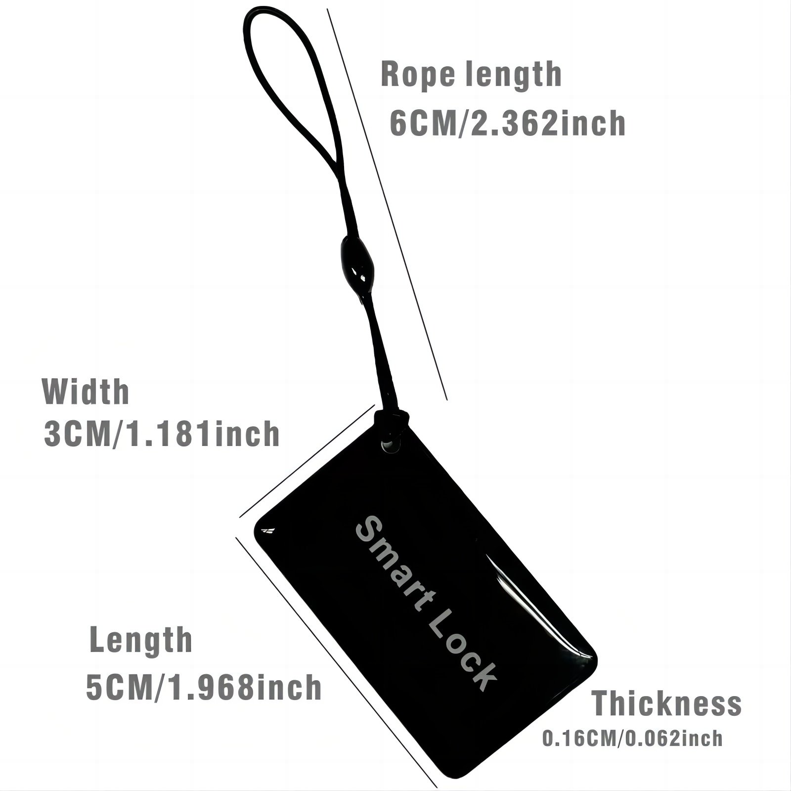 mini Tag advanced black waterproof IC card 13.56MHz rfid Epoxy door access control Card