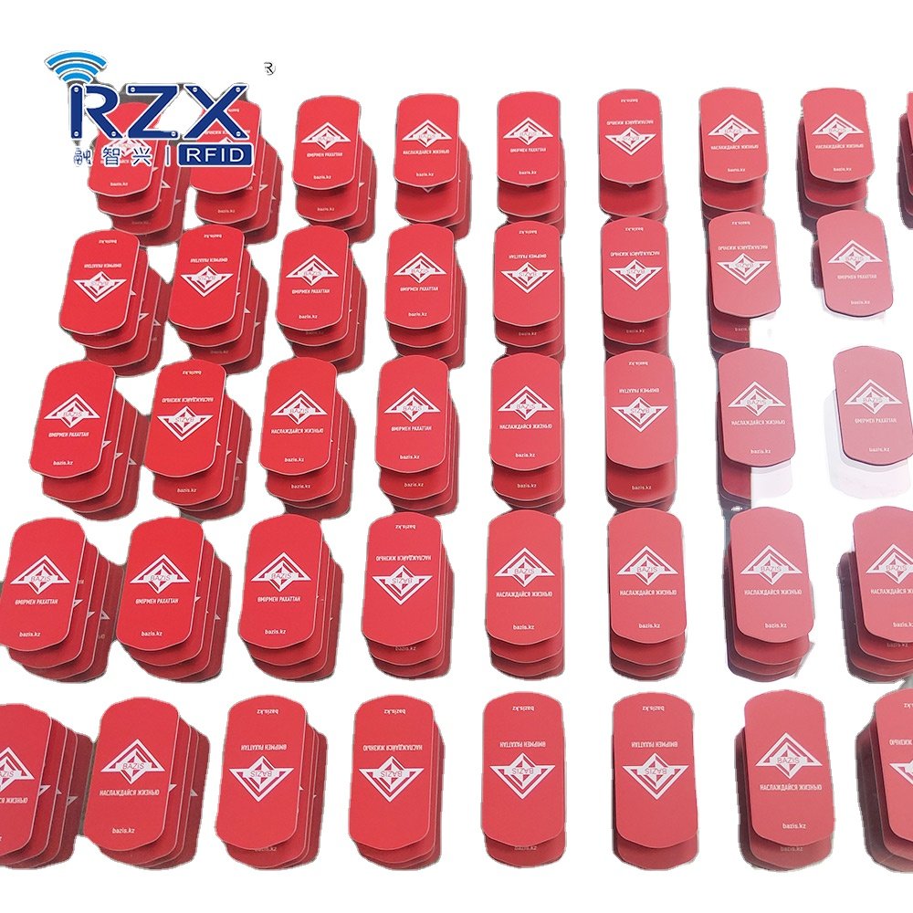 Convenience Waterproof Epoxy Card FM11RF08 IC Key Chain for Smart Access Control