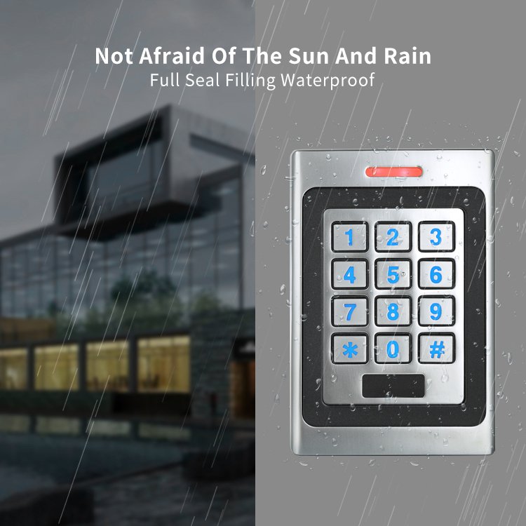 Cheap Price Standalone Rfid Security Access Control/door Keypads For Single Door