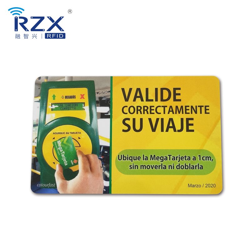 Factory Wholesale price ISO14443A HF 13.56Mhz MIFARE DESFire EV3 4k RFID smart Payment transportation Bus Card