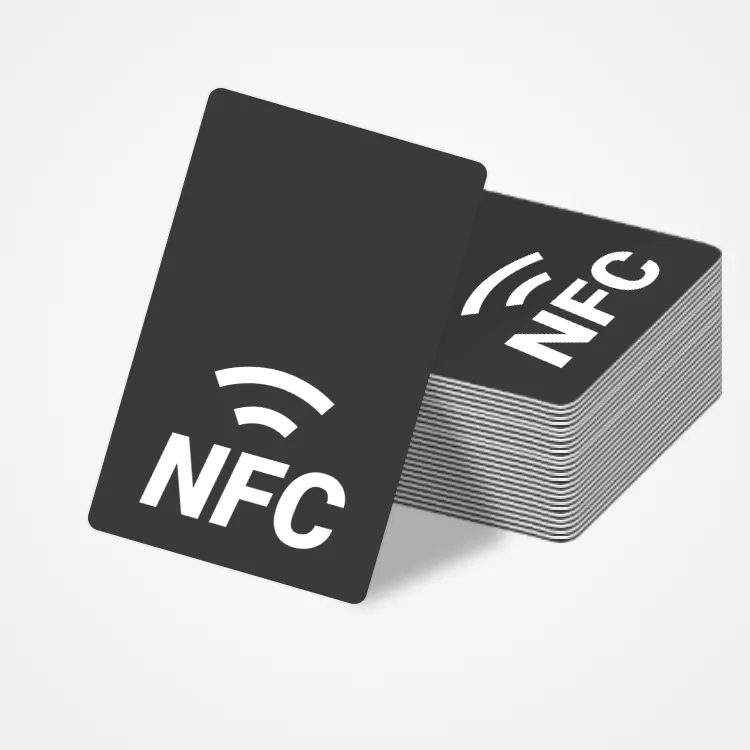 High Quality Custom Printed Contactless PVC Plastic Smart Chip RFID NFC Card Custom printing Contactless Access control NFC Card