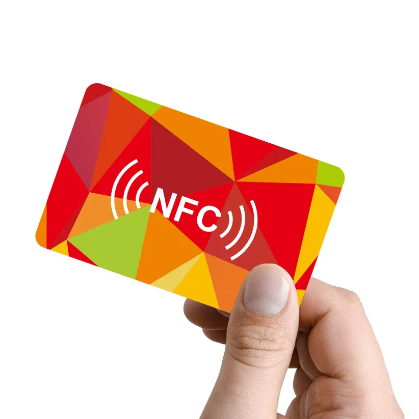High Quality Custom Printed Contactless PVC Plastic Smart Chip RFID NFC Card Custom printing Contactless Access control NFC Card