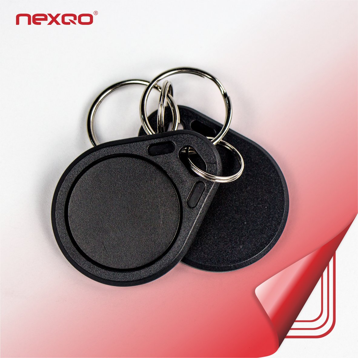 Colorful rewritable contactless smart access control RFID key fob with chip