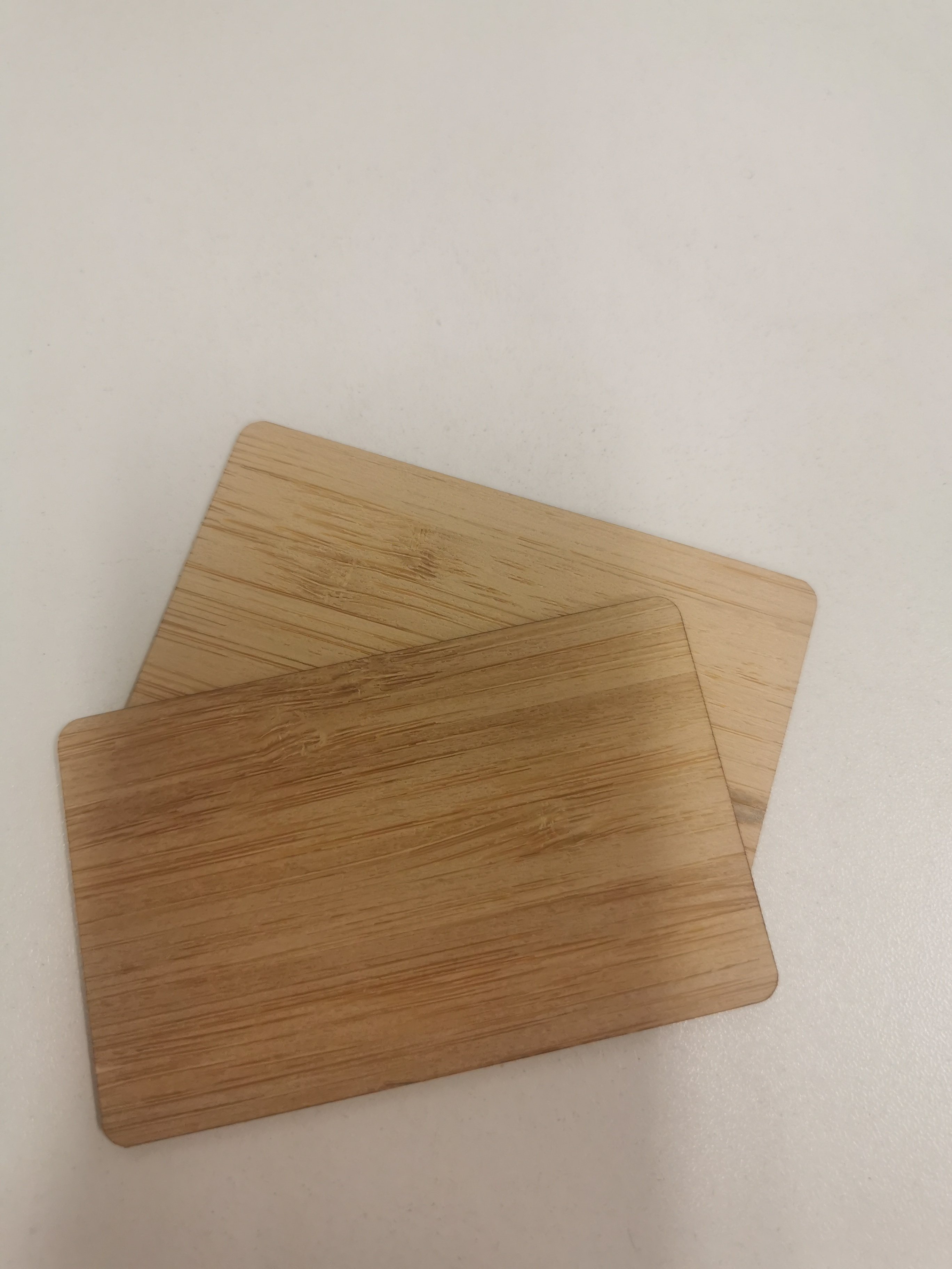 Programmable bamboo wood nfc business cards custom rfid wooden card rfid Chip Laser Engraved Nfc Wood Access Control Card