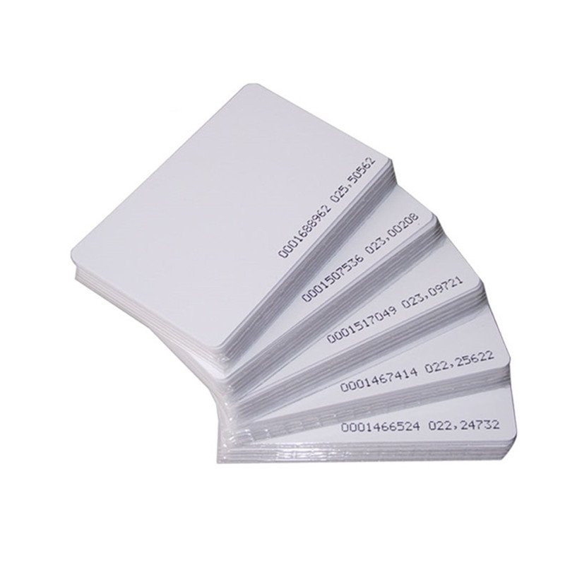 Proximity LF RFID 125KHz Card Inkjet Printable TK4100 RFID Card
