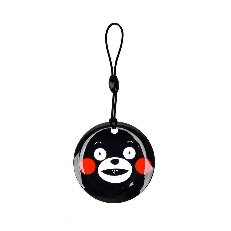 RFID NFC Factory price writable rfid keyfob key ring nfc waterproof custom logosticker epoxy tag