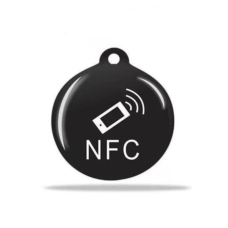 RFID NFC Factory price writable rfid keyfob key ring nfc waterproof custom logosticker epoxy tag