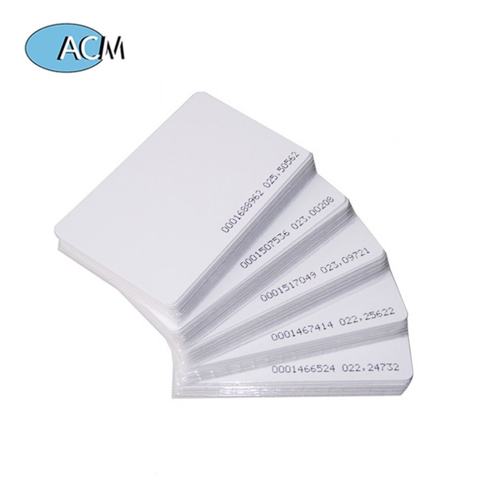 13.56Mhz F08 PVC Blank Smart Card Writable Cards Classic 1K Chip Access Control Proximity RFID IC Card