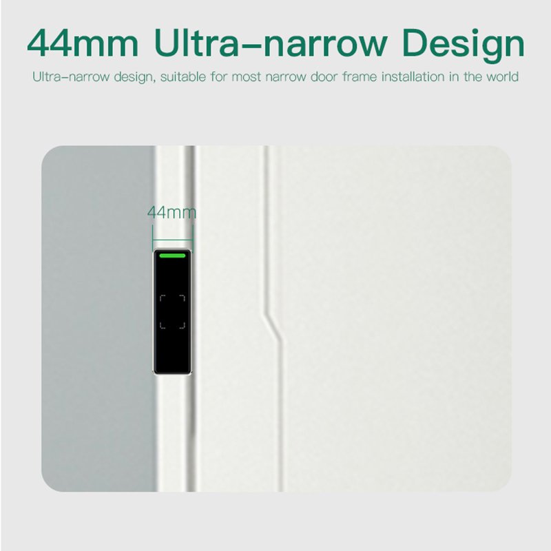Thinmoo M230 IP65 Outdoor Metal Access Control Card Reader with Night Vision Ethernet Line Wifi RFID Bluetooth for Indoor Use