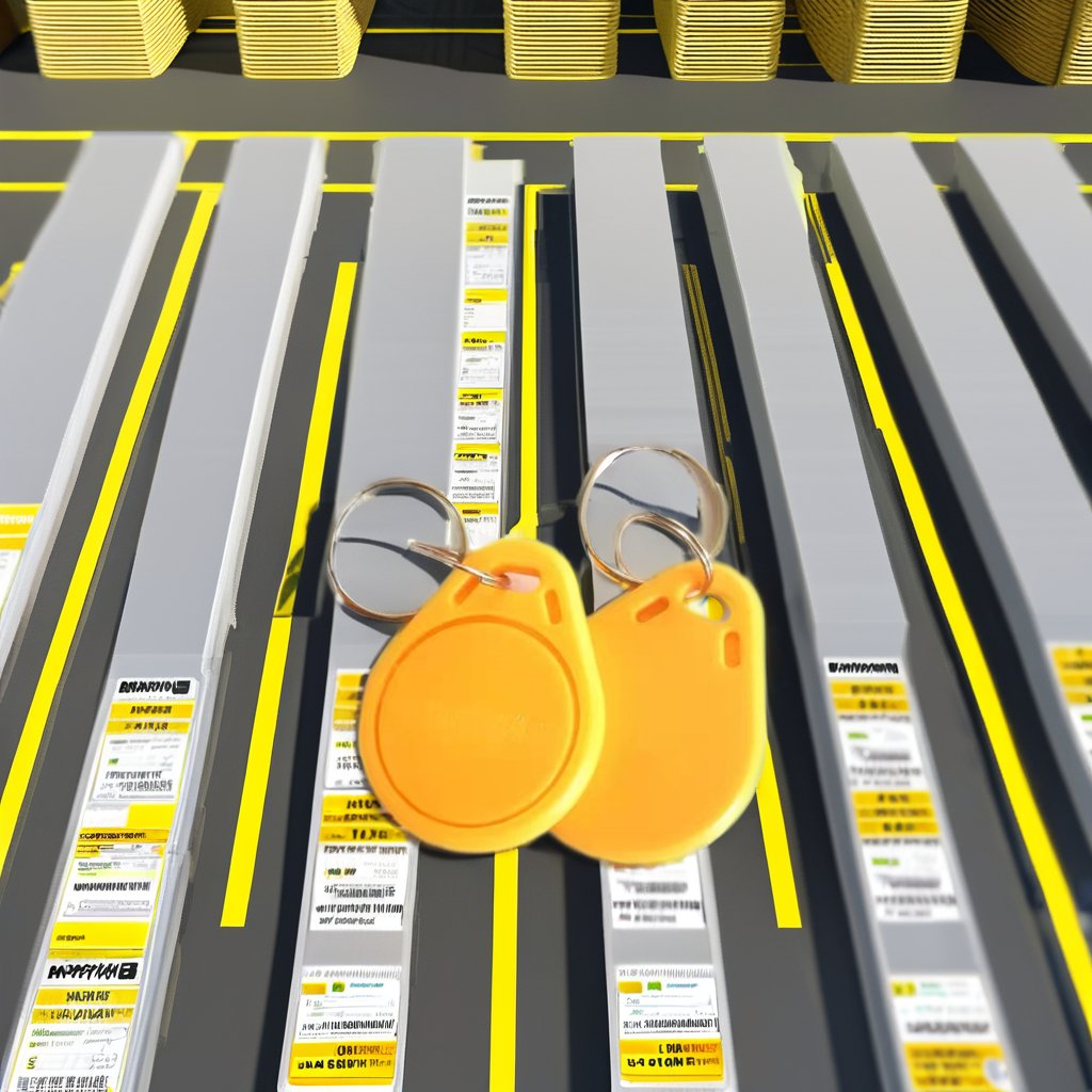 125Khz RFID Proximity TK4100 Key Card Keyfobs For Access Control Time Attendance