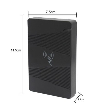 Anxia 125khz 13.56Mhz Access Control Card Reader Wiegand 26 34 Proximity Card Reader IP65 Waterproof ID Card Reader