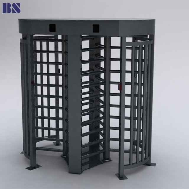 Wholesale Price Full Height Turnstile Gate Barrier of RFID Card Reader for Access Control OEM and ODM