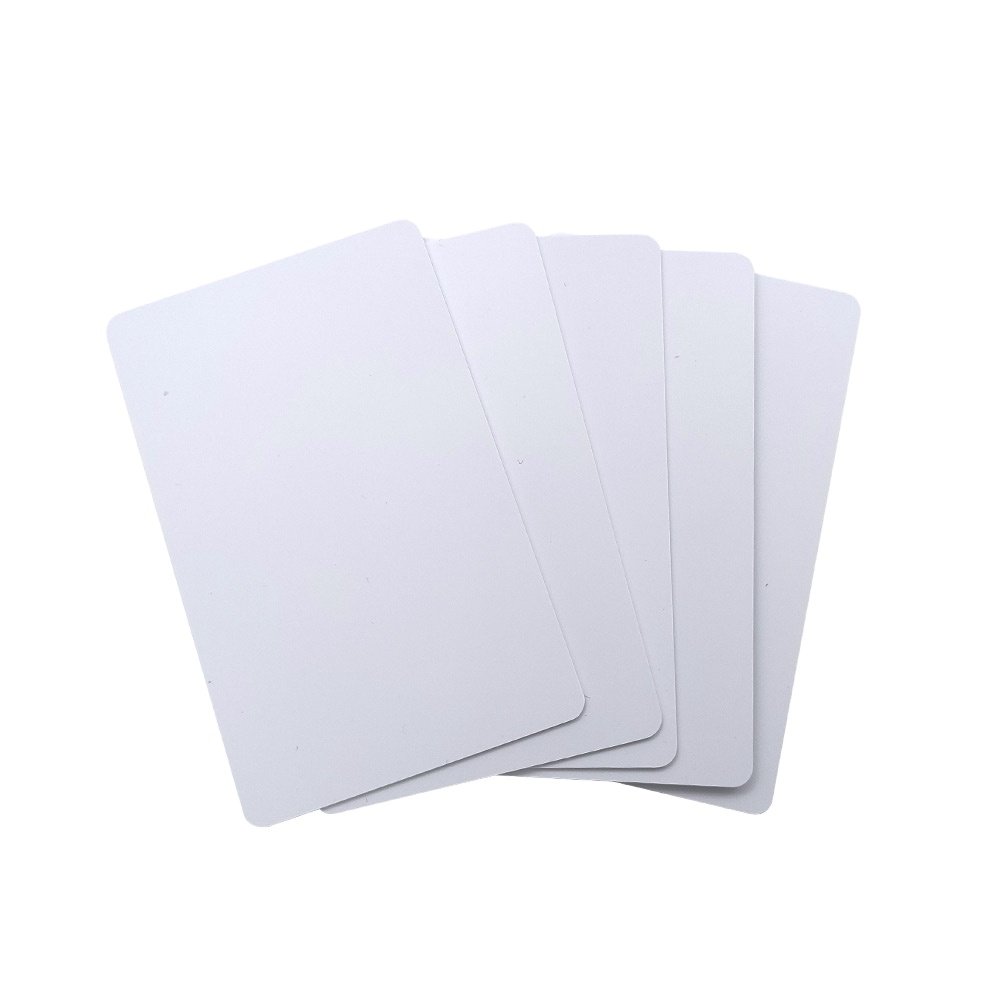Read only CR80 standard size 0.9mm thickness TK4100 PVC blank card 125KHz access control proximity card