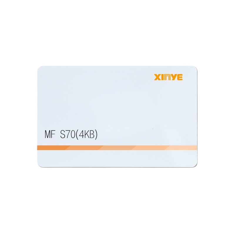 CR80 RFID 13.56mhz MIFARE Classic 4K PVC PC White Blank Cards HF RFID Smart Chip Hotel Key Card For Access Control System
