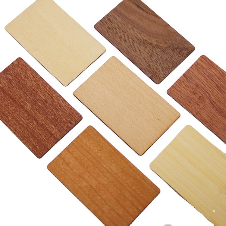 13.56MHz Factory Direct Blank Wood Cards Customized Design Cherry Cards Business Cards