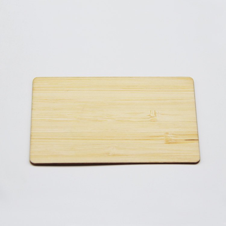 13.56MHz Factory Direct Blank Wood Cards Customized Design Cherry Cards Business Cards