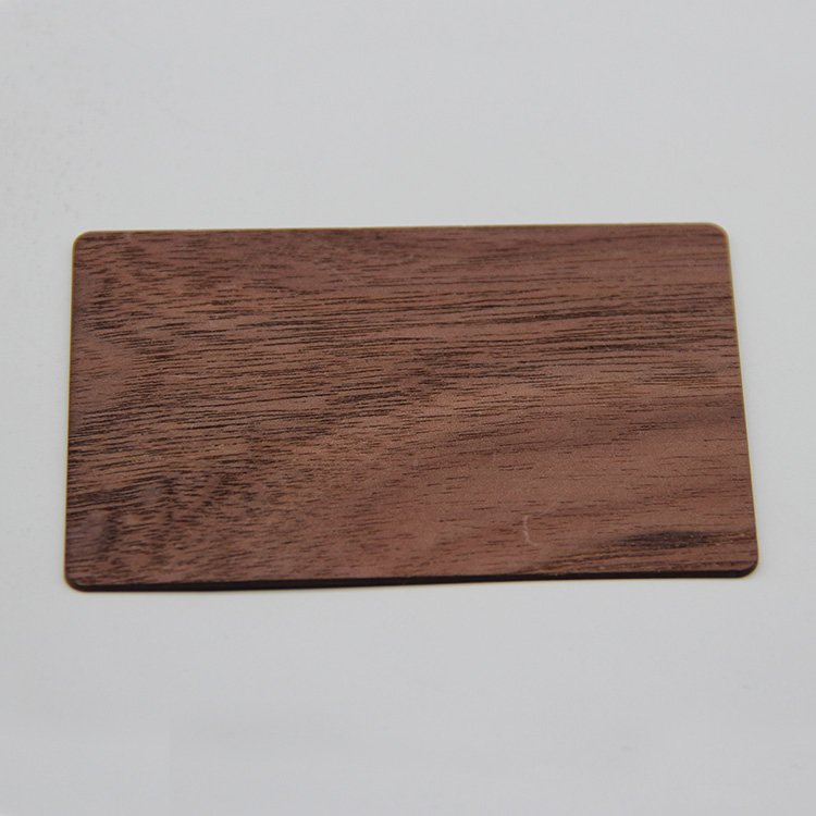 13.56MHz Factory Direct Blank Wood Cards Customized Design Cherry Cards Business Cards