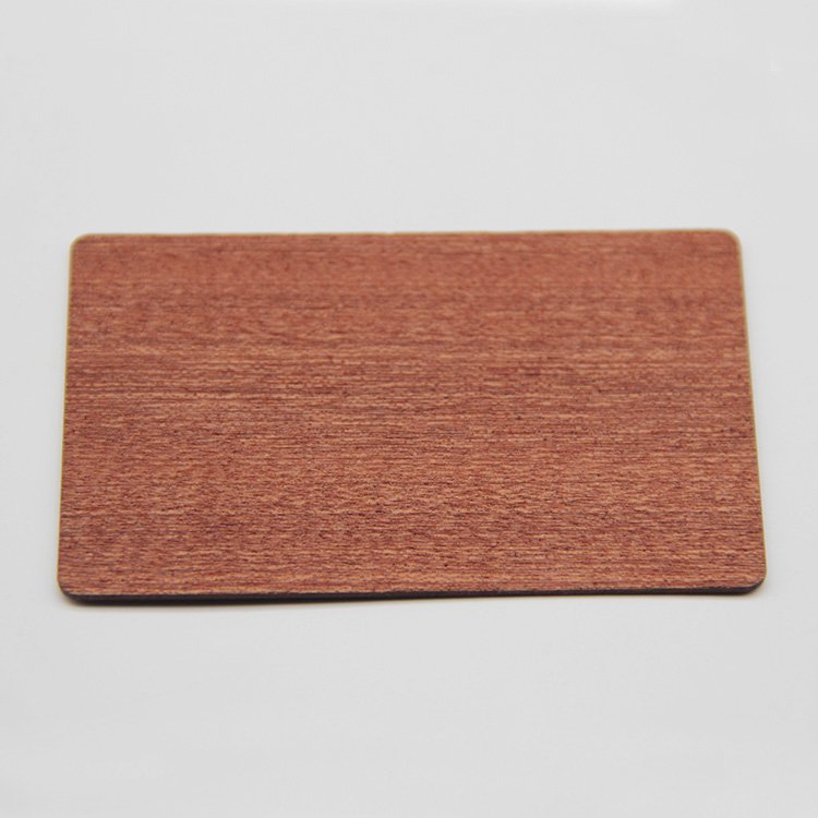 13.56MHz Factory Direct Blank Wood Cards Customized Design Cherry Cards Business Cards