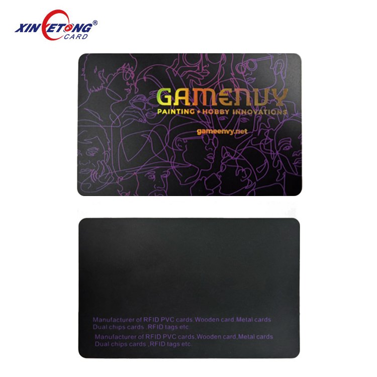 RFID Plastic Pvc Card NFC Laser Card Hologram NFC business card