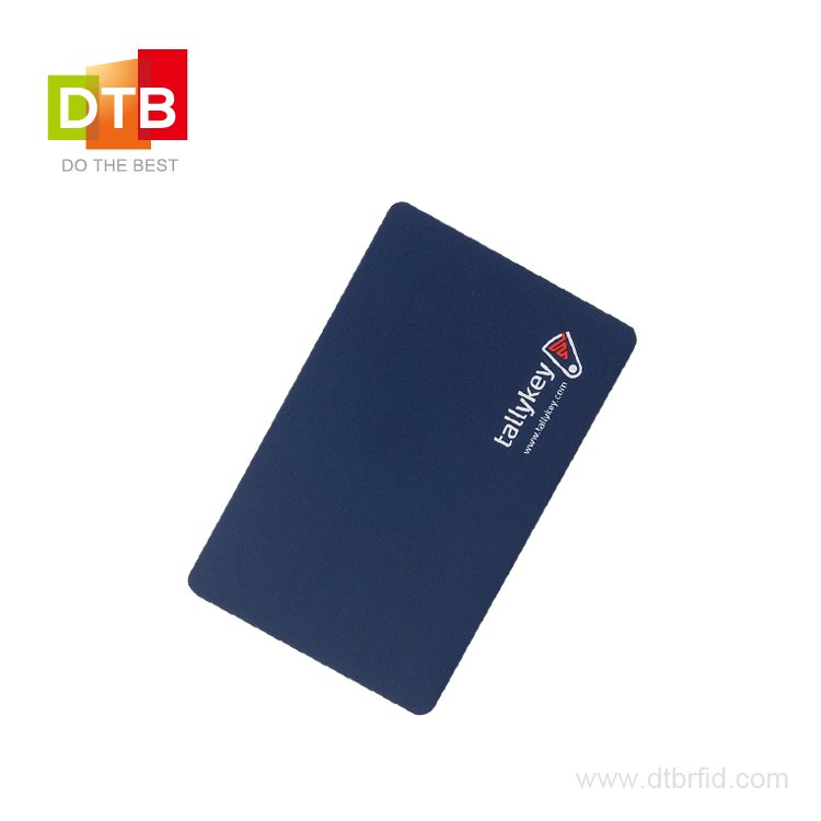 DTB Hot Sell Customized Blank PVC NTAG213 RFID NFC Card