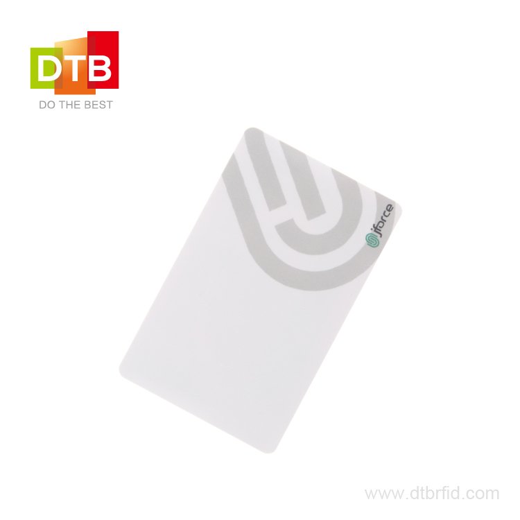 DTB Hot Sell Customized Blank PVC NTAG213 RFID NFC Card