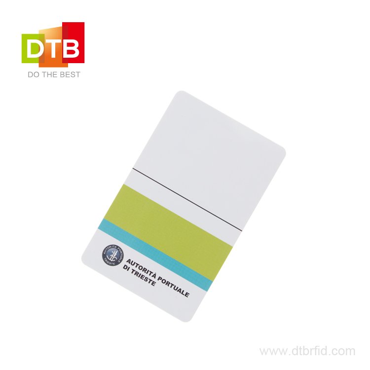 DTB Hot Sell Customized Blank PVC NTAG213 RFID NFC Card