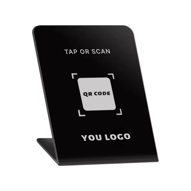 Custom Programmable QR Code Business Access Control Card RFID & NFC Google Review Card