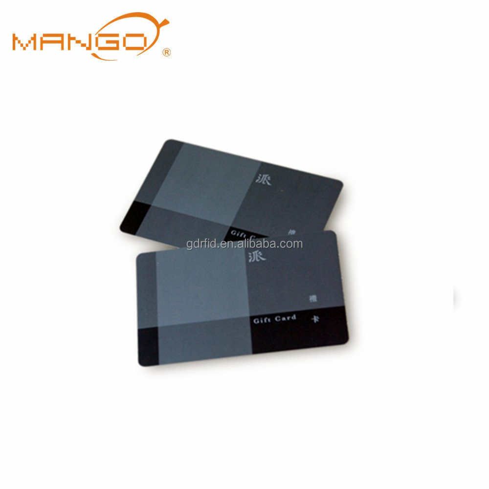 mango 125KHz rfid temic t5557 card with Hi-co Magnetic stripe