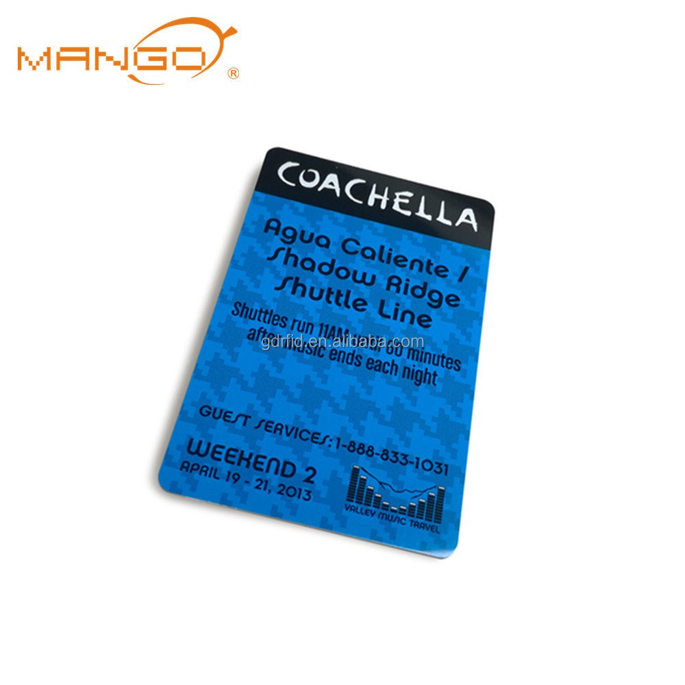 mango 125KHz rfid temic t5557 card with Hi-co Magnetic stripe