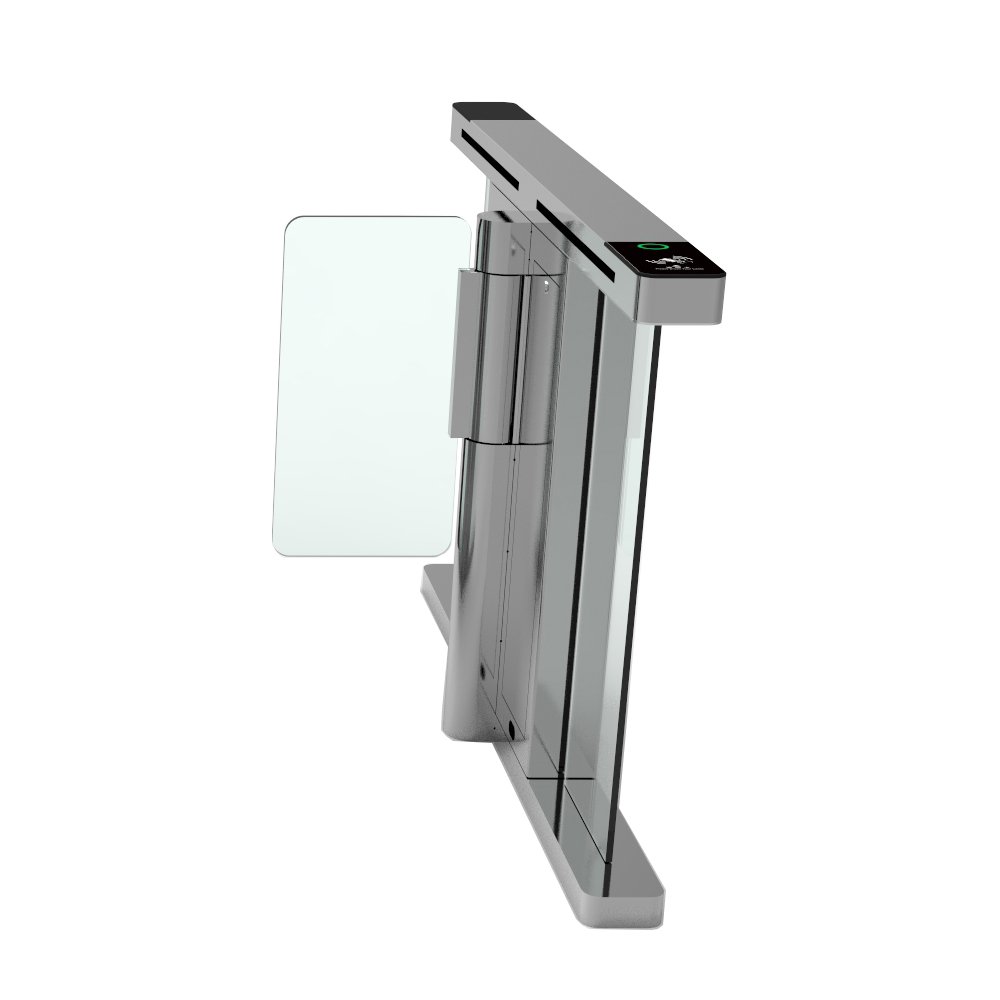 Automatic speed swing gate pedestrian Barrier Gates Turnstile with QR code IC card facial recognition