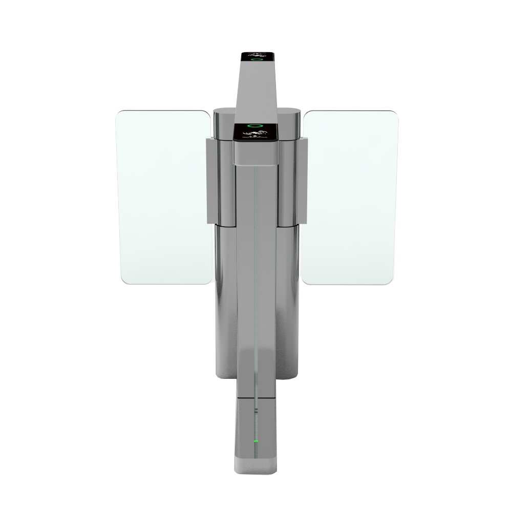 Automatic speed swing gate pedestrian Barrier Gates Turnstile with QR code IC card facial recognition