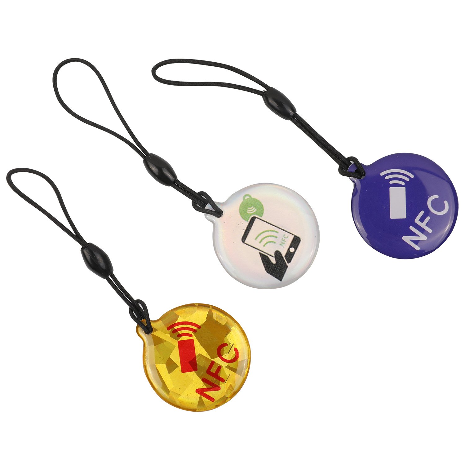 Customize epoxy keychain tag pvc plastic smart rfid nfc access control cards supplier