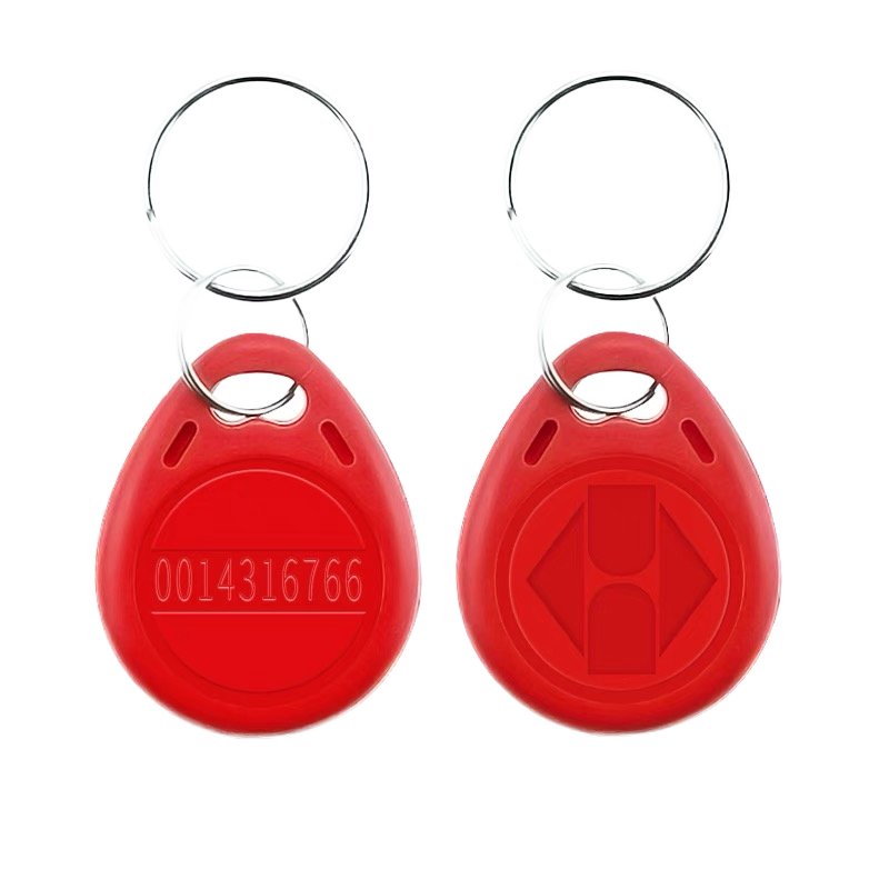 125KHz 134.2KHz Rewritable Customized Logo ABS RFID Keyfob for Hotel Gym