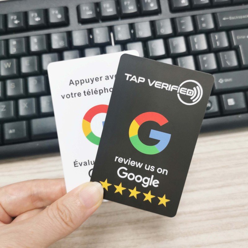 13.56mhz NFC Card Google Reviews Custom NFC Business Card Google Review Custom Card