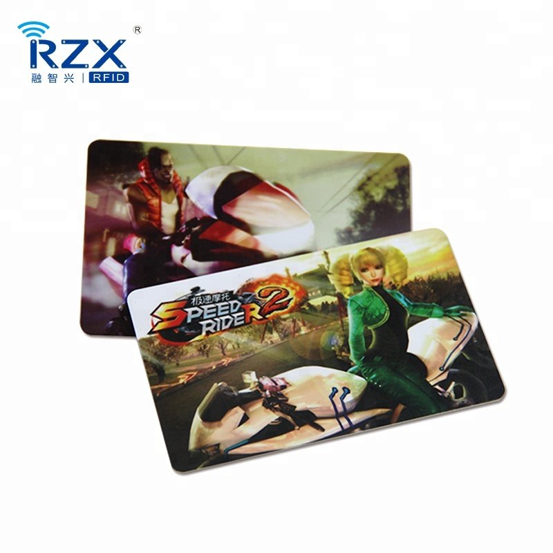 13.56MHz MIFARE 1K/4K Access Control PVC RFID Hotel Key Card